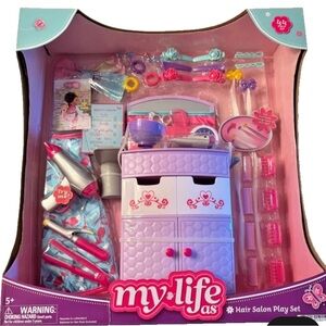 My life Hair Salon Play Set - Pink and Purple